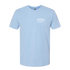 product photo blue agave patch t-shirt front
