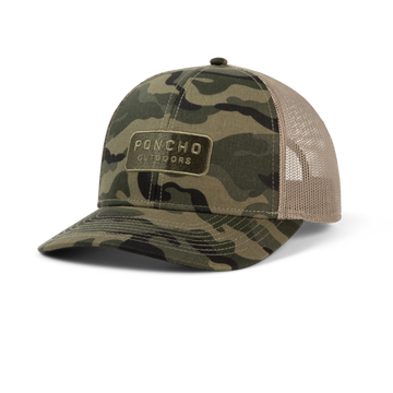 Product photo The Camo Trucker Hat front