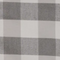 Black and grey plaid pattern on fabric with large checked squares