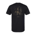 back of the cowboy moon t-shirt