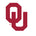 Crimson interlocking OU logo on white background