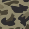 Green and brown woodland camouflage pattern with irregular shapes