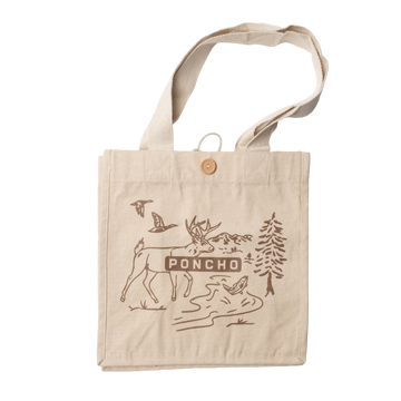 product photo of deer tote bag
