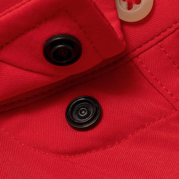 collar snaps on shirt