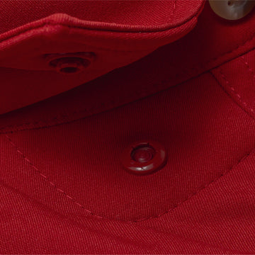 collar snaps on shirt