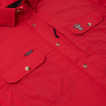 flyover of texas tech logo shirt