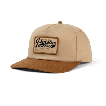 front of get out there hat