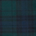Dark green and blue plaid fabric pattern