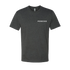 The Javelina T-Shirt in dark gray with Poncho logo for outdoor comfort