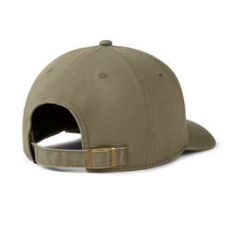 back of the olive diamond patch hat