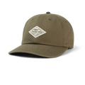 Product photo of the olive diamond patch hat front