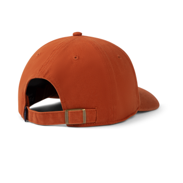 back of the orange agave dad hat