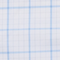 light blue and white checkered fabric pattern close-up