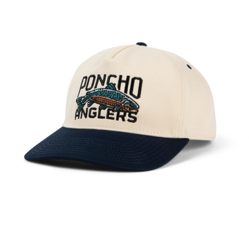 front of poncho anglers hat