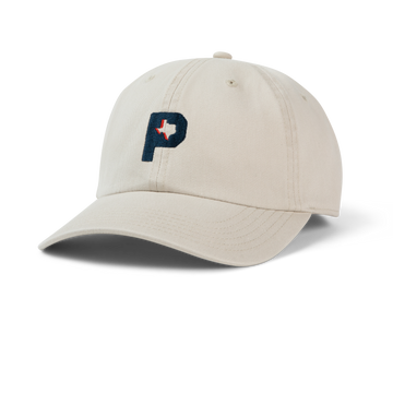 front of poncho p embroidered hat
