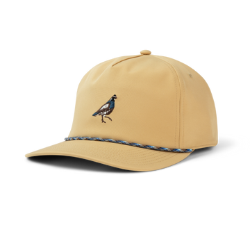 front of the quail hat