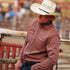 Man in red denim