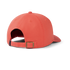 back of the salmon diamond patch hat