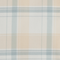 Soft beige and blue plaid fabric pattern