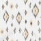 Abstract tribal diamond pattern in beige, black, and navy on white background