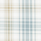 soft blue and beige plaid fabric pattern