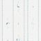 Vertical dotted lines with subtle abstract blue and gray shapes on a light background