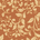 Beige floral vine pattern on warm brown background