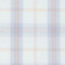 Light blue and white plaid fabric pattern with thin orange lines