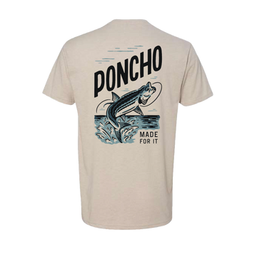 back of the tarpon jump t-shirt