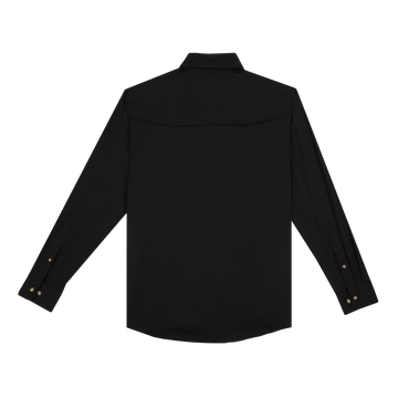 Product photo of the black smoke shirt Back