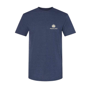 product photo of navy agave tee front
