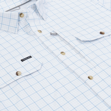 flyover photo of the andros town shirt