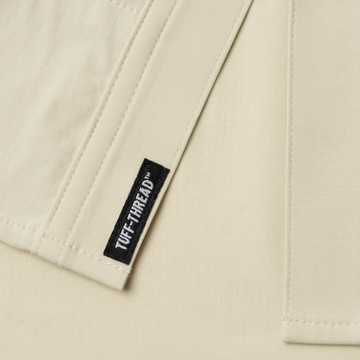 closeup of tuff-thread patch