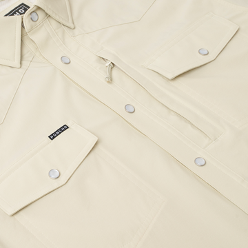Flyover photo of The Buckskin shirt