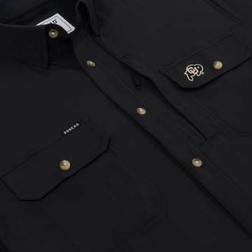 flyover photo of the buff shirt