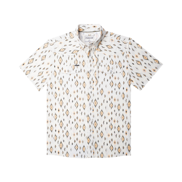 product photo of the rattler diamond print shirt front