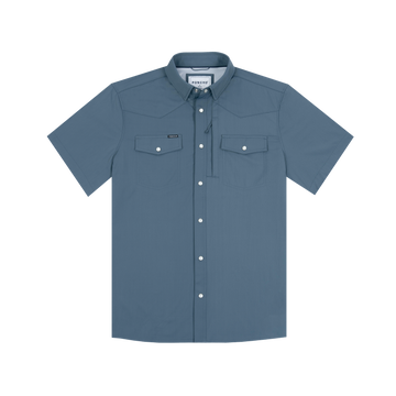 product photo front of the dogtooth shirt