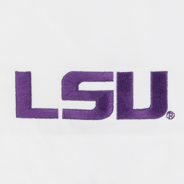 closeup of sleeve logo