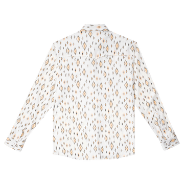 back of the rattler diamond print shirt