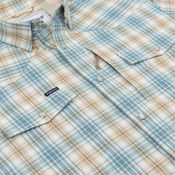 Flyover photo of The Brush Country shirt