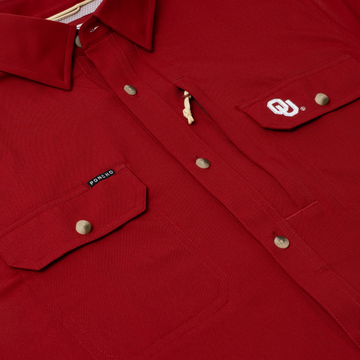 flyover photo of the schooner shirt