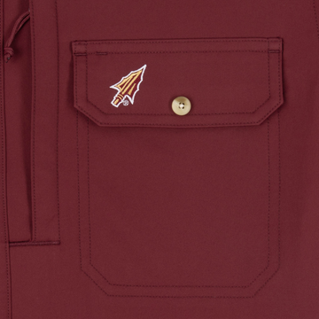 Closeup of the Logo on the chest Pocket