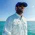 man on the water wearing the tarpon sands shirt