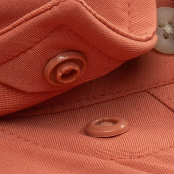 closeup of collar snaps on shirt