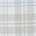 Close-up of a white fabric with light gray and blue plaid pattern