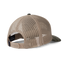 camo wild and free trucker hat back