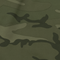 Close-up of green and dark olive camouflage fabric pattern