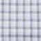 light blue and white plaid fabric pattern with soft texture