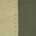Close-up of fabric seam joining beige and olive green materials