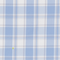 Light blue and white plaid pattern with thin beige lines